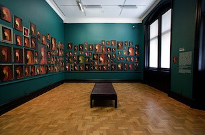 The Fabiola Project installed at the National Portrait Gallery, London, 2009. Courtesy David Zwirner, New York/London