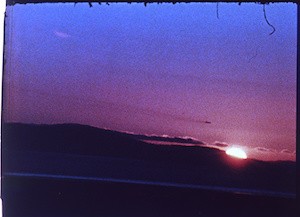 Film still from Andy Warhol, Sunset, 1967. 16mm film, color, sound, 33 minutes. © 2016 The Andy Warhol Museum, Pittsburgh, PA, a museum of Carnegie Institute. All rights reserved. Film still courtesy The Andy Warhol Museum